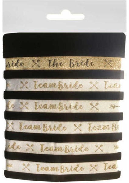 Işıltılı 6'lı Bekarlığa Veda Bileklik Seti, Şık ve Gösterişli Tasarım modelleri