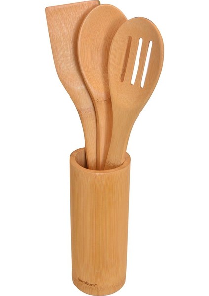 4'lü Bej Kaşık Seti, Kullanışlı ve Şık Mutfak Gereçleri