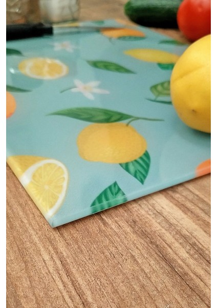 20X30 cm Cam Kesme Tahtası, Şık ve Dayanıklı, 4 mm Kalınlık modelleri