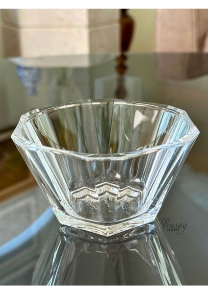 6'lı Nude Reflection Serisi Kristal Cam Kase, Sunumluk, Çerezlik, 195 cc fırsatları