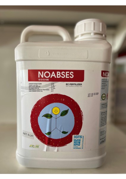 2000 Noabses 18-0-5 Yaprak Gübresi 5 litre