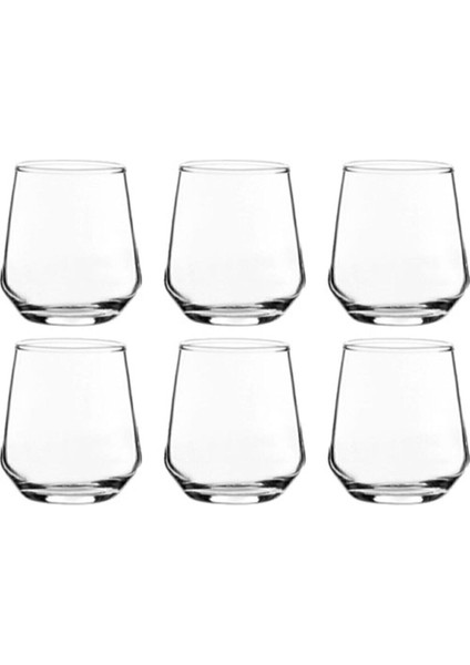 Bej Kahve Yanı Su Bardağı 6'lı, Şık ve Pratik Mutfak Gereci