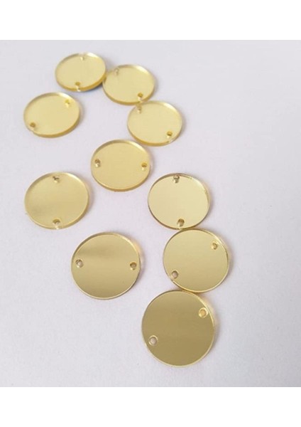 Yapışkanlı Akrilik Duvar Süsleri, 3cm, 15 Adet, Renkli ve Şık Dekorasyon Aksesuarı