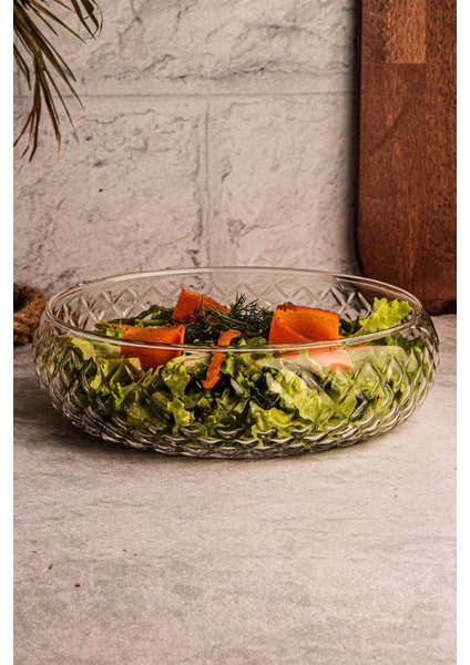 Büyük Boy Cam Salata Sunum Kasesi, Şık ve Dayanıklı Tasarım modelleri