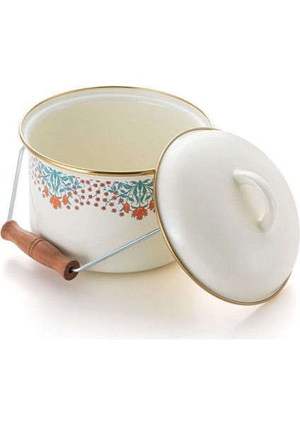 Bej Emaye Yoğurt Tenceresi 16 Cm, Şık ve Dayanıklı Mutfak Gereci indirimleri