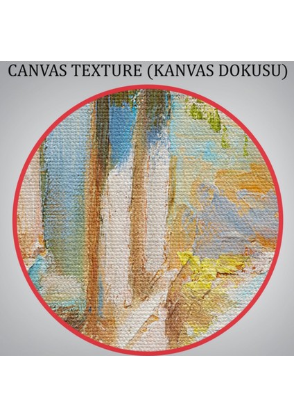 Deniz Kıyısı, Rengarenk Çiçekler, Yaz, Modern Dekoratif Kanvas Tablo, Duvar Dekoru 1113