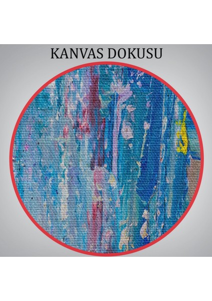 Yağlıboya Görünüm Soyut Çalışma Dekoratif Kanvas Tablo, Duvar Dekoru 3717