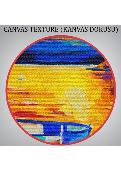 Gün Batımı ve Okyanus, Modern Dekoratif Kanvas Tablo, Duvar Dekoru 1212