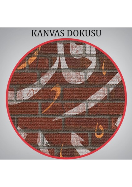 Rabbim, Ilmimi Artır! Taha Suresi 114 Ayet Yazılı Hat Sanatı Dekoratif Kanvas Tablo 3409