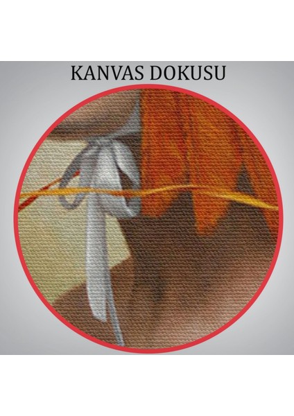 Kuş Kadın Gerçeküstü Yağlıboya Steven Kenny Dekoratif Kanvas Tablo, Duvar Dekoru 5225