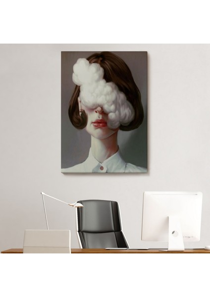 Pop Art Gerçeküstü Kadın Sanatı Dekoratif Kanvas Tablo, Duvar Dekoru 5212 modelleri