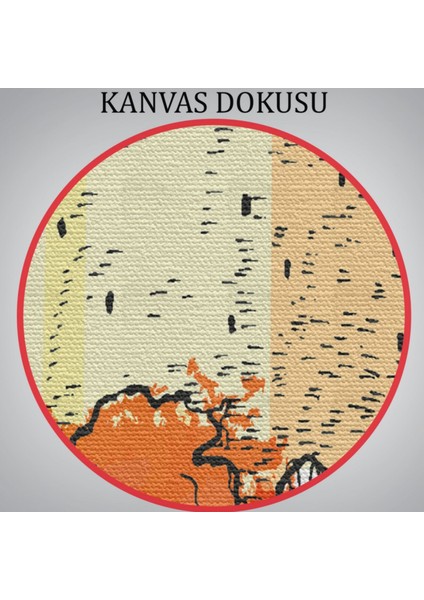 Istanbul Galata Kulesi Dekoratif Kanvas Tablo, Duvar Dekoru 5921