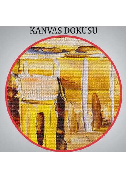Yağlıboya Görünüm Şehir Manzarası Italya Dekoratif Kanvas Tablo, Duvar Dekoru 5933