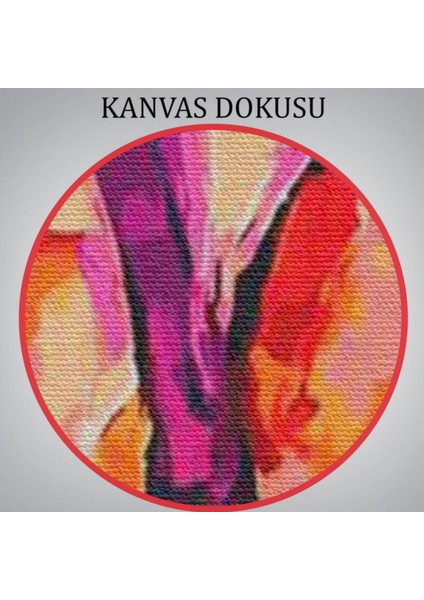 Yağlıboya Görünüm Cesur Cesur Kadın Dekoratif Kanvas Tablo, Duvar Dekoru 5871