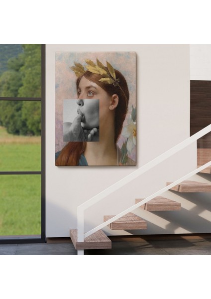 Komik, Antik Yunan Rönesans Eseri Dekoratif Kanvas Tablo, Duvar Dekoru 6366 indirimleri