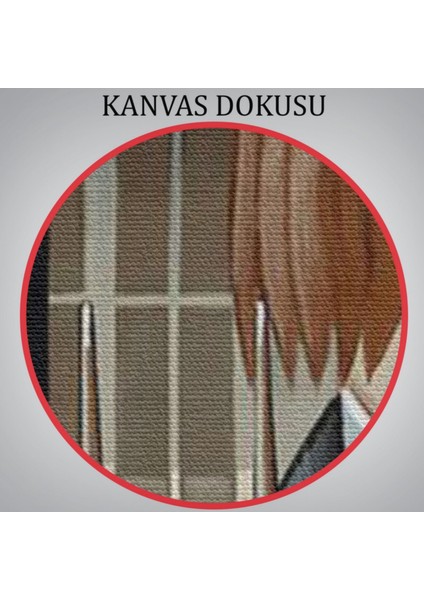 Köpekler Amerikan Gotik Klasik Dekoratif Kanvas Tablo, Duvar Dekoru 6012