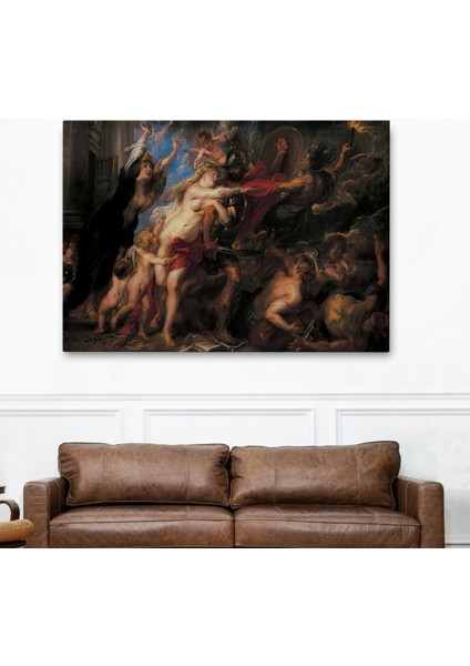 Savaşın Sonuçları Peter Paul Rubens Dekoratif Kanvas Tablo, Duvar Dekoru 6655 fiyatları