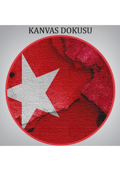 Azerbaycan ve Türk Bayrağı Dekoratif Kanvas Tablo, Duvar Dekoru 6516 indirimleri