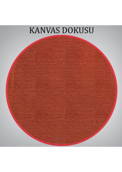 Sürreal Kırmızı Elbiseli Kadın Dekoratif Kanvas Tablo, Duvar Dekoru 6022