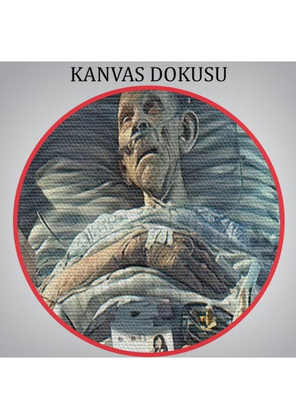 Ölüm Meleği Azrail Çalışıyor ve Kumar Oynuyor Dekoratif Kanvas Tablo, Duvar Dekoru 5373