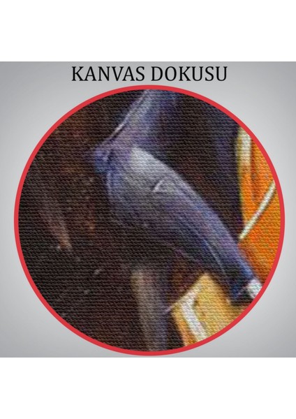 Müzik Grubu Sürreal Dekoratif Kanvas Tablo, Duvar Dekoru 6490