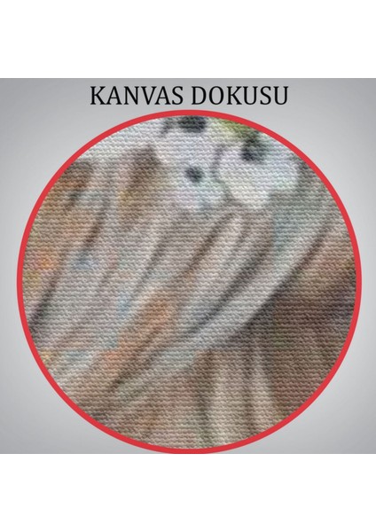 Çiçek Taçlı Inek Dekoratif Kanvas Tablo, Duvar Dekoru 5875