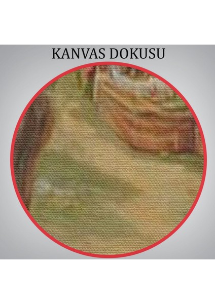 Sürreal Nasıl Bakarsan Öyle Görürsün Dekoratif Kanvas Tablo, Duvar Dekoru 6226