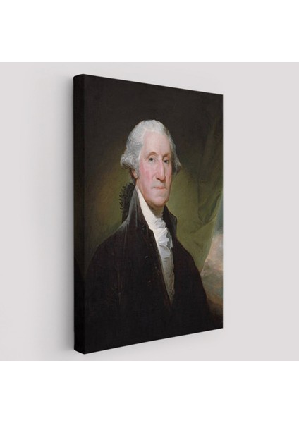 George Washington Abd Kurucusu Dekoratif Kanvas Tablo, Duvar Dekoru 6411