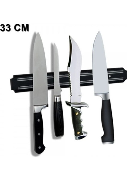 Paslanmaz Çelik Mıknatıslı Bıçak Tutucu 55CM, Mutfak Düzenleyici ve Dekoratif Aparat modelleri