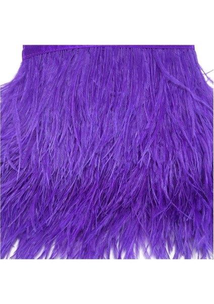 Tüy Mor Elbise Koluna Göre 20 Cm, Şık ve Zarif Tasarım