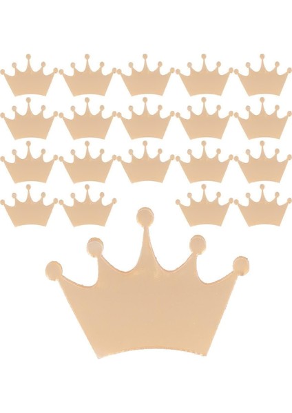 20 Adet Renkli Pleksi Harf 4cm, Şık ve Parlak Dekorasyon Malzemesi