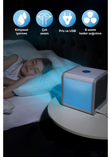 Su Hazneli Taşınabilir Mini Fan modelleri