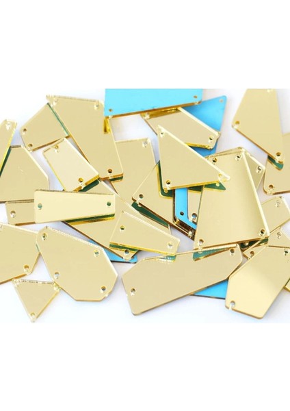 Sarı 100 Adet 1100MM Kalınlıkta 3cm Yapışkanlı Akrilikler, Çok Amaçlı ve Dayanıklı