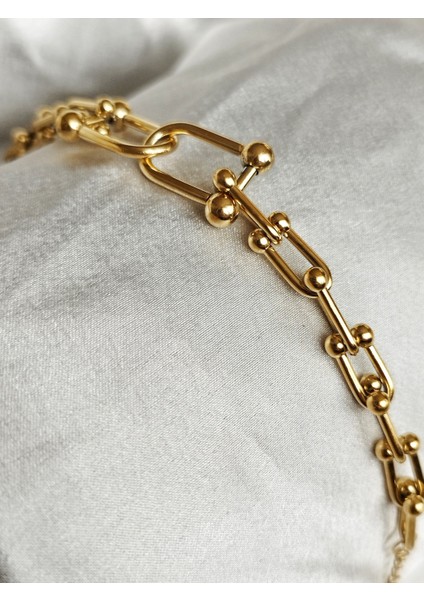 Ladybirdbujiteri Tiffany Model Çelik Bileklik