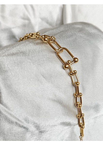 Ladybirdbujiteri Tiffany Model Çelik Bileklik