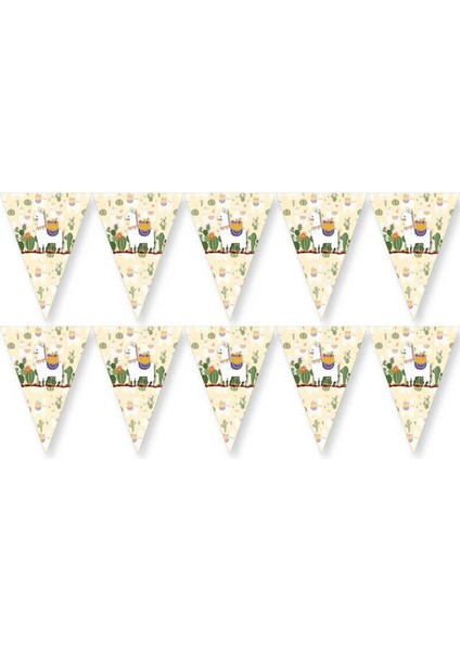 Renkli Kaktüslü Flama Lama, 200X24CM, 1 Adet, Canlı ve Şık Dekor Ürünü fiyatları