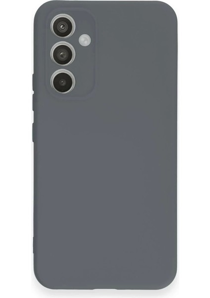 Samsung Galaxy A34 5g Kılıf Nano Içi Kadife Silikon - Gri