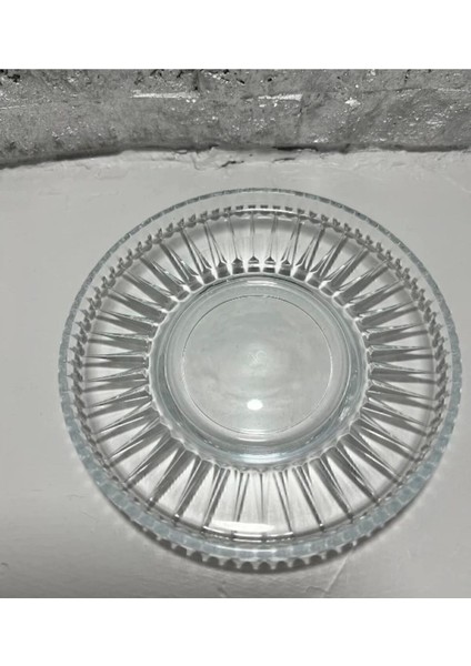 Kahverengi 6'lı Çay Tabağı, Şık ve Zarif, 13 cm modelleri