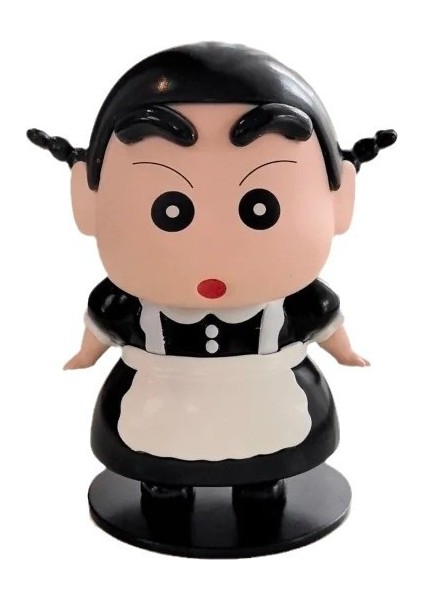 Crayon Küçük Acemi Hizmetçi Shin-Chan Masaüstü Süsleri Modaya Uygun Oyun Bebekleri Çevresel Bebekler Araba Süsleri Doğum Günü (Yurt Dışından)