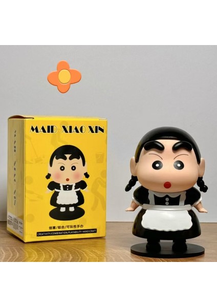 Crayon Küçük Acemi Hizmetçi Shin-Chan Masaüstü Süsleri Modaya Uygun Oyun Bebekleri Çevresel Bebekler Araba Süsleri Doğum Günü (Yurt Dışından) fiyatları
