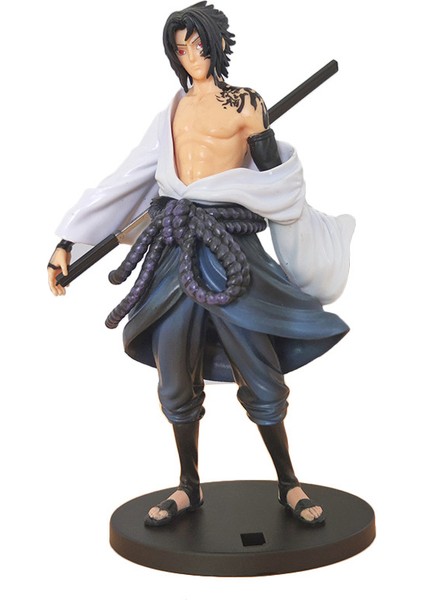 Naruto Figürü Uchiha Sasuke Naruto Gk Figürü Süsleme Modeli Çevresel Anime Figürü (Yurt Dışından)