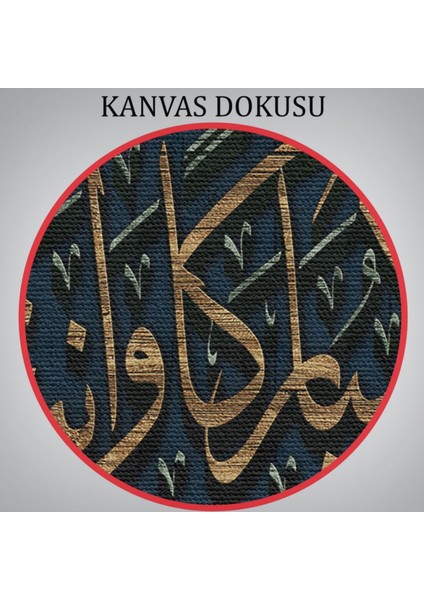Rabbim!beni Bereketli Bir Yere Indir Sen,iskân Edenlerin En Hayırlısısın Dekoratif Kanvas Tablo 3410