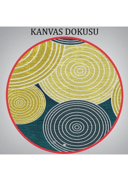 Gece Görünüm, Altın Renkler, Modern Dekoratif Kanvas Tablo, Duvar Dekoru 4972