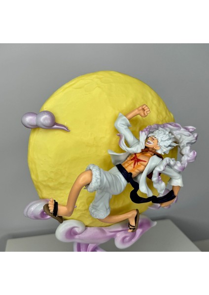 One Piece Figürü Luffy To The Moon Luffy Aydınlatılabilir Sürüm Anime Figürü Heykel Model Hediye (Yurt Dışından) modelleri