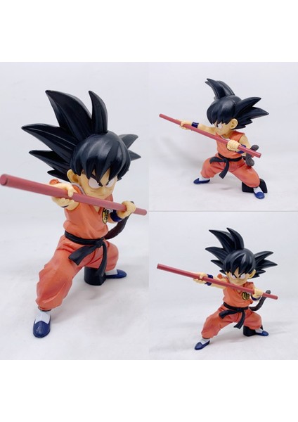 Dragon Ball Saiyan A Ödül Çocukluk Çubuğu Xiao Goku Dövüş Sanatları Kostümü Çubuğu Ile Ayakta Duruş Bebek Süsleri Kutu Figürü (Yurt Dışından) fiyatları