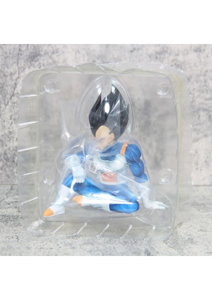 Dragon Ball Süper Oturan Vegeta Model Figürü Süper Saiyan Prens Anime Çevresel Süsler (Yurt Dışından) indirimleri