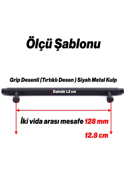 Martin Siyah Metal Kulp 128 mm Mobilya Çekmece Mutfak Dolabı Dolap Modern Kapak Kulpları Grip Desen fiyatları