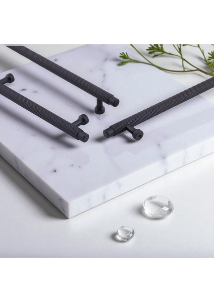 Martin Siyah Metal Kulp 160 mm Mobilya Çekmece Mutfak Dolabı Dolap Modern Kapak Kulpları Grip Desen indirimleri