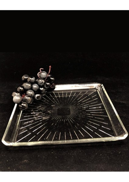 Beyaz Kare Servis Tabak 24X24 Cm, Şık ve Kullanışlı Ev ve Davet Sofraları Için fırsatları