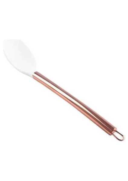 Arow Beyaz-Bakır Silikon Kaşık 33CM